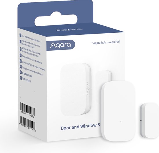 Aqara Deur en Raam Sensor (Officiële EU versie, CE gekeurd) Zigbee –  compatible met... | bol.com