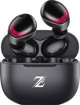 Zorix® AirBudz X-11 Pro - Écouteurs sans fil Tru - Bluetooth entièrement sans fil avec suppression active du bruit (ANC) - Écouteurs compatibles avec Apple et Android - Zwart