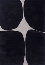 Vloerkleed Brink & Campman Decor Bruta Off-black 92205 - maat 160 x 230 cm