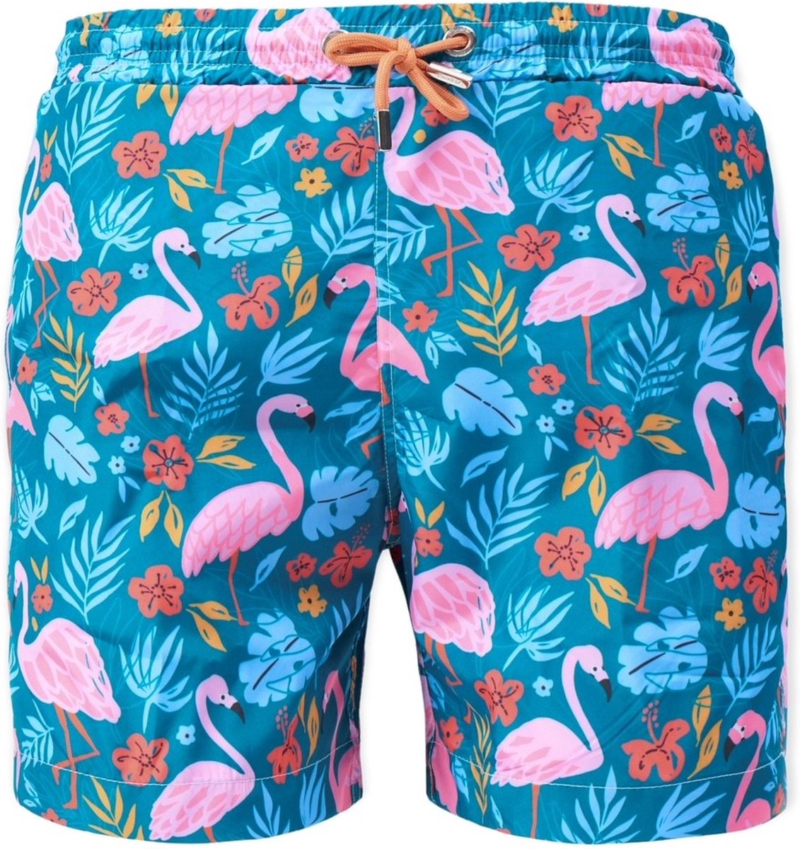 Moustard Swimwear - Zwembroek - Swimshort - Flamingo - 100% micropolyester