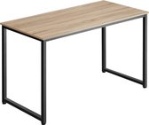 tectake – table bureau Flint 140 cm – industriel – marron clair - 404468
