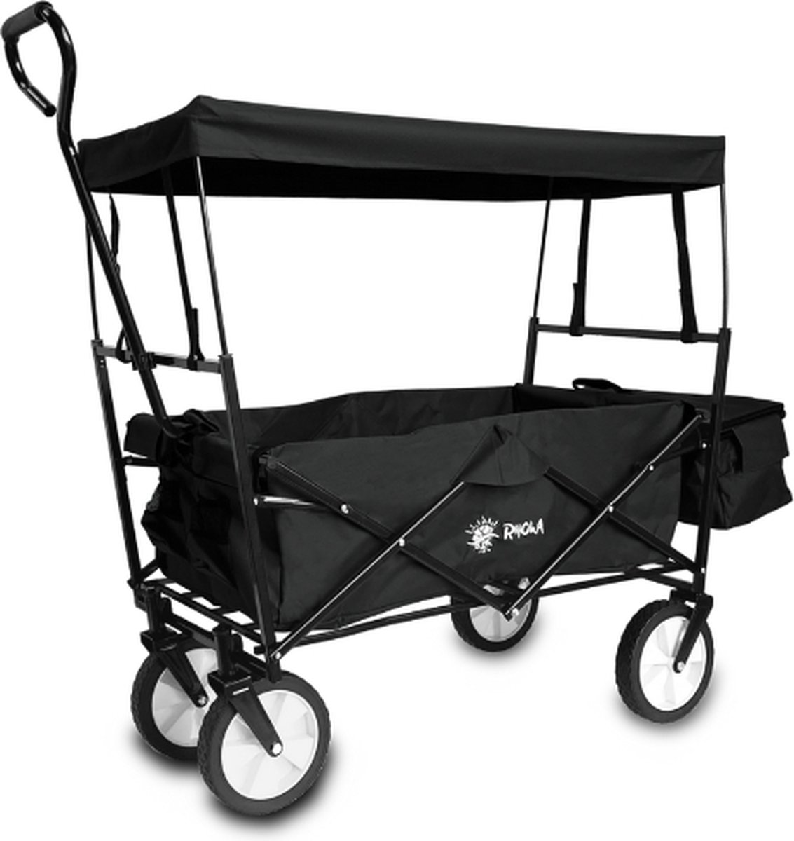 Toboli opvouwbare bolderkar voor boodschappen, bolderwagen tot 100 kg draagkracht, trolleywagen met telescopische handgreep