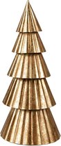 Kerstdecoratie Kerstboom 30 cm Goudkleurig Ijzer Decoratief Figuur Decoratieve Accessoires Woonaccessoires