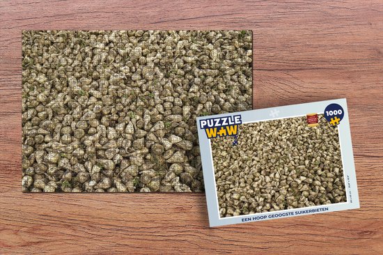 Puzzel Een hoop geoogste suikerbieten - Legpuzzel - Puzzel 1000 stukjes  volwassenen | bol.com