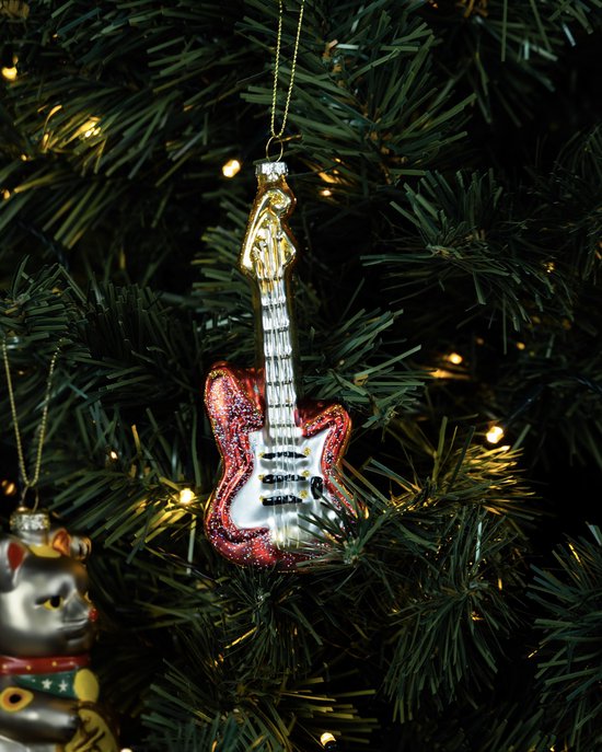 Décoration de Noël, guitare