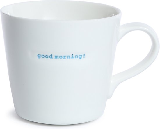 Keith Brymer Jones XL Bucket mug - Beker - 500ml - good morning! -