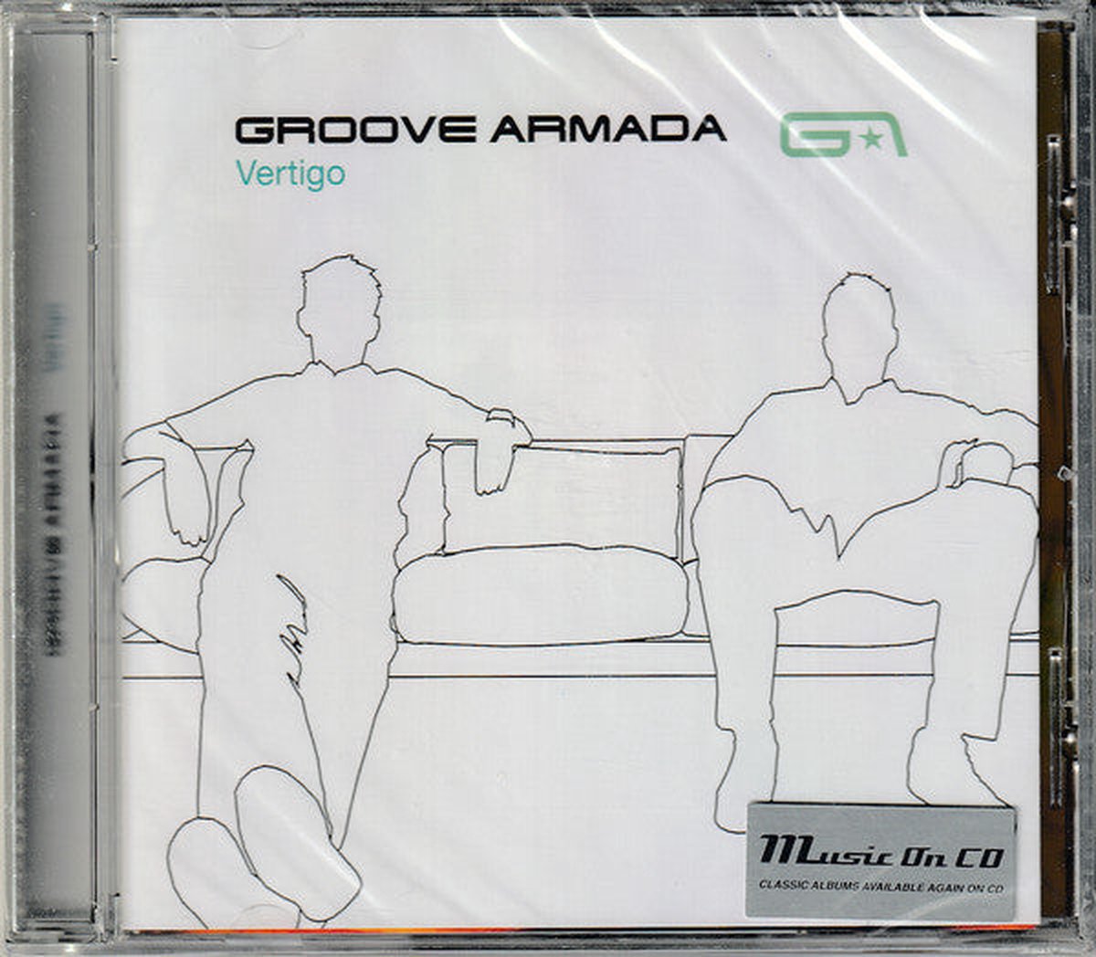 Groove Armada Vertigo (CD), Groove Armada CD (album) Muziek