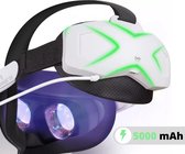 MOONIE'S® Oculus Quest 2 VR Elite Strap Met Batterij - Quest 2 - VR Accessoires