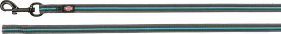 TRIXIE Looplijn M - L, 15 m 20 mm in zwart - lange hondenriem voor training en outdoor - voor middelgrote tot grote honden - 19921