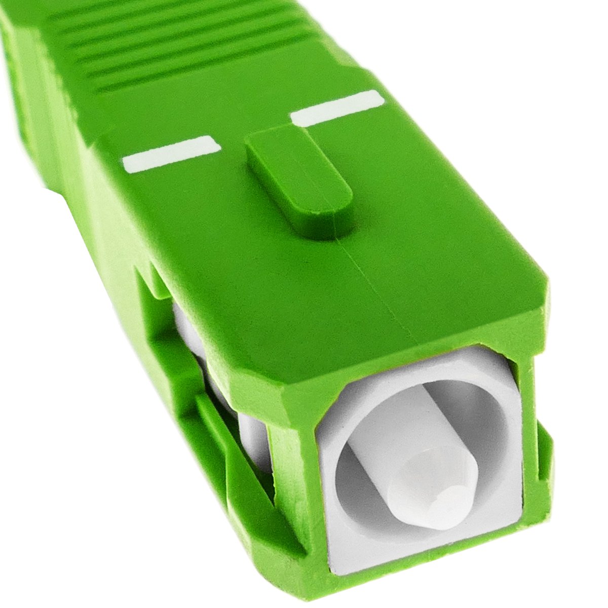 BeMatik - 1 m OS2 single mode 9/125 single mode simplex 9/125 SC / APC glasvezelkabel