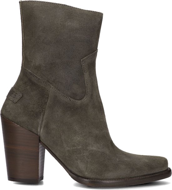 Shabbies 183020299 Enkellaarsjes - Enkelboots met rits - Dames - Taupe -  Maat 39 | bol.com
