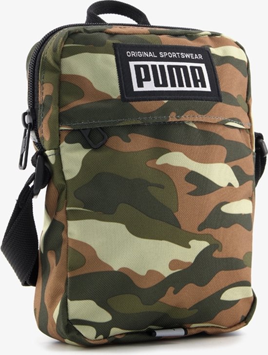 Puma Academy Portable schoudertas met camouflage - Groen