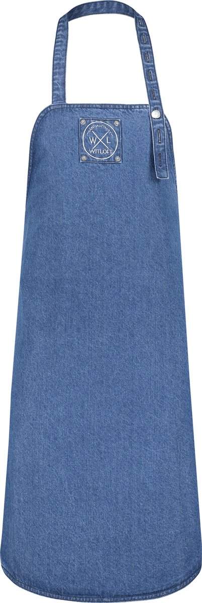 Witloft - Denim Schort Lang - Donkerblauw