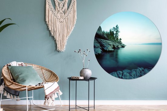 Assiette en plastique Flathead Lake Wall cercle ⌀ 150 cm XXL / Groot format!