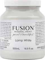 Fusion mineral paint - meubelverf - acryl - wit - lamp white - 500 ml