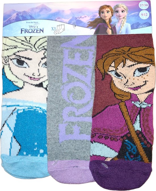 Disney Frozen- chaussettes Disney Frozen - 3 paires - Filles - taille 31-34