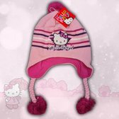 Hello Kitty muts licht roze maat 52