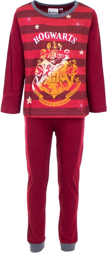 Donekr Rood Harry Potter Hogwarts Pyjama Donker rood 110/116 6A | bol.com