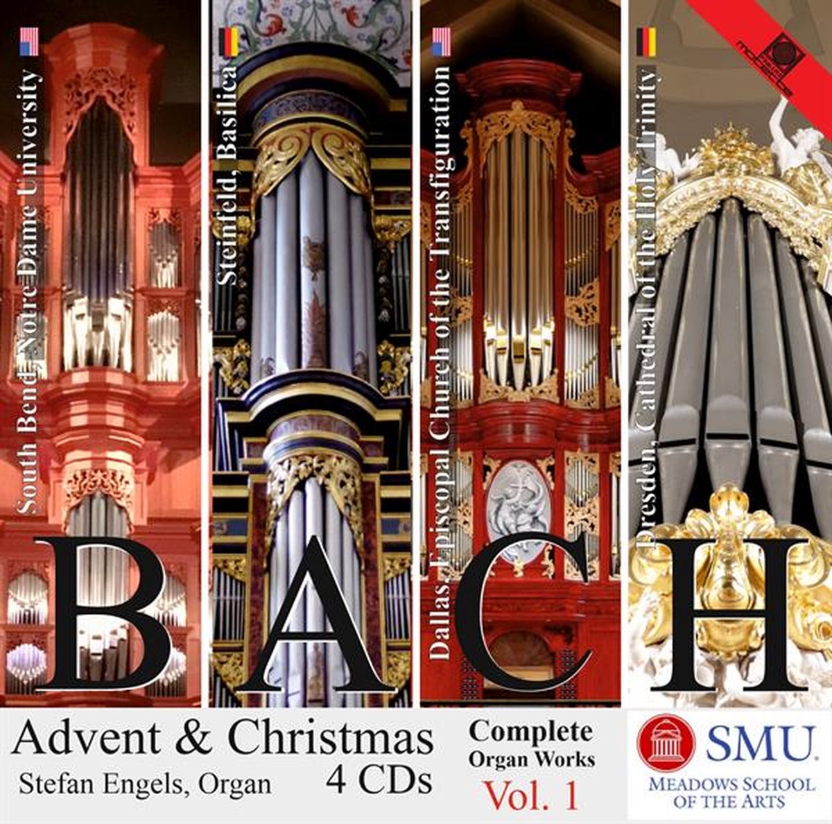 Stefan Engels - Bach Complete Organ Works Vol.1: Advent & Christmas (CD)