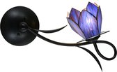 Art Deco Trade - Tiffany Wandlamp / Plafonnière Lovely Blue Lotus