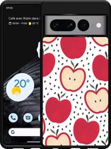 Google Pixel 7 Pro Hardcase hoesje Appels - Designed by Cazy