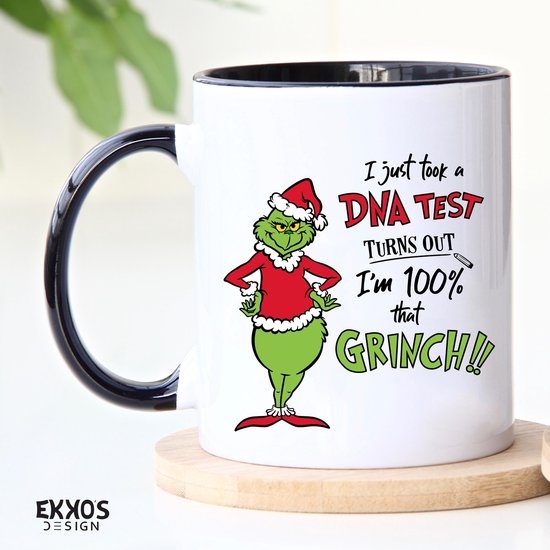 Set van 6 koffiemokken, sneeuwvlokken en dennenboom, Kerstmis, 300 ml, Christmas Tree, X-Mas Time, glühwein, eierlikeur, punch, beker, aardewerk
