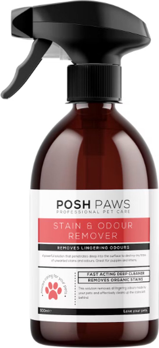 Posh Paws Stain & Odour Remover 500ml Spray - Posh Paws