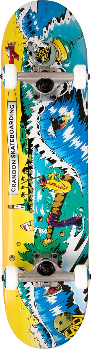 Crandon Skateboard North Beach - Canadees esdoorn hout - 31 x 7.5 inch - 78 cm