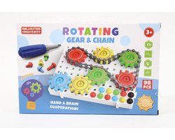 Rotating Gear & Chain - Roterend tandwiel en ketting