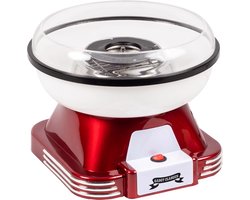 Gadgy Suikerspinmachine Retro, met 10 Stokjes en Maatlepel - Suikerspinmakers - Snoep - Kinderfeestje - Suikerspin Suiker - Cotton Candy
