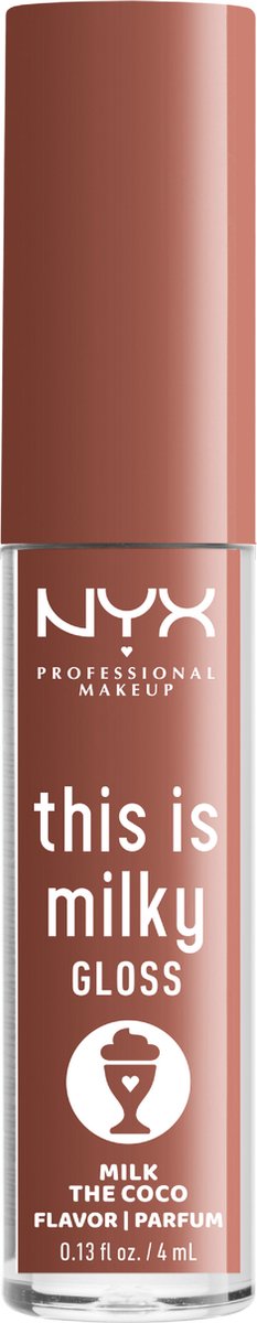 NYX Professional Makeup This Is Milky Gloss - Milk The Coco - Lipgloss - 4 ml