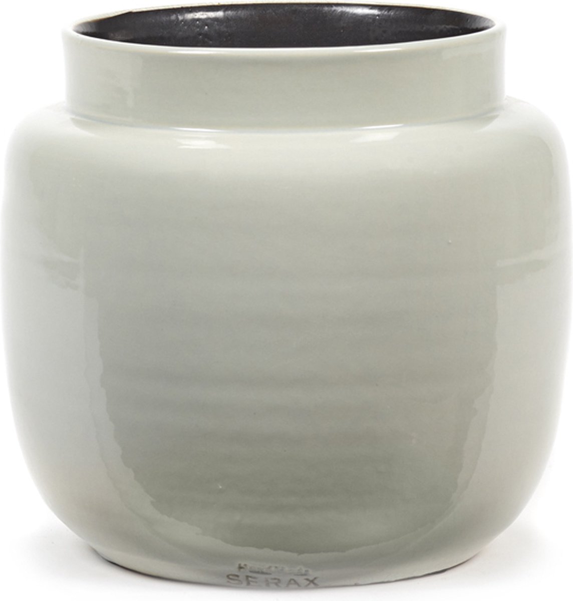 Serax Bloempot Grijs-Licht Grijs D 21 cm H 19 cm
