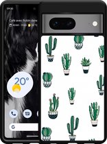 Google Pixel 7 Hardcase hoesje Cactus - Designed by Cazy