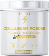 Zapply Collageen Poeder Premium -Viscollageen - Collageen - Stralende huid - Collagen- Vanille smaak -Hyaluronzuur