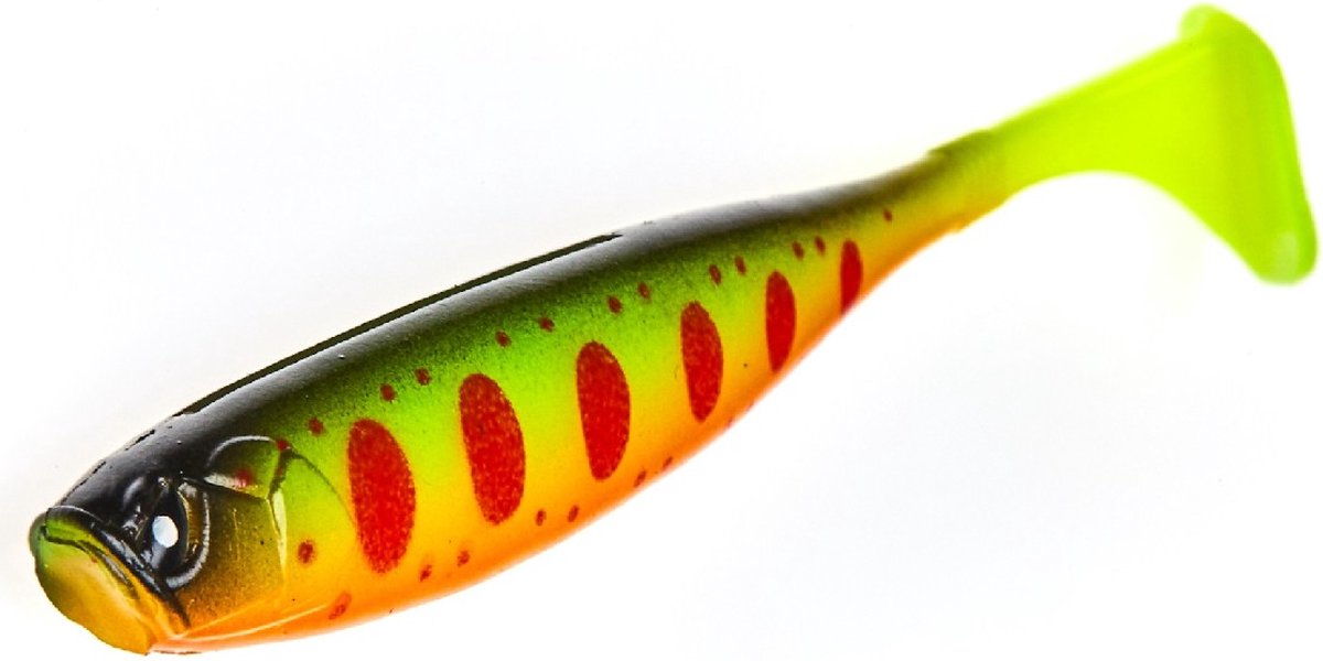 Lucky John 3D Basara Soft Swim 9 cm 6st. PG08 / Orange Tiger