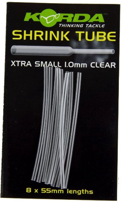 Korda Shrink Tube Clear - 1mm - Transparant van Korda — afbeelding 5