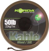 Korda Kable Leadcore Tight Weave Weed 7m 22kg | End Tackle