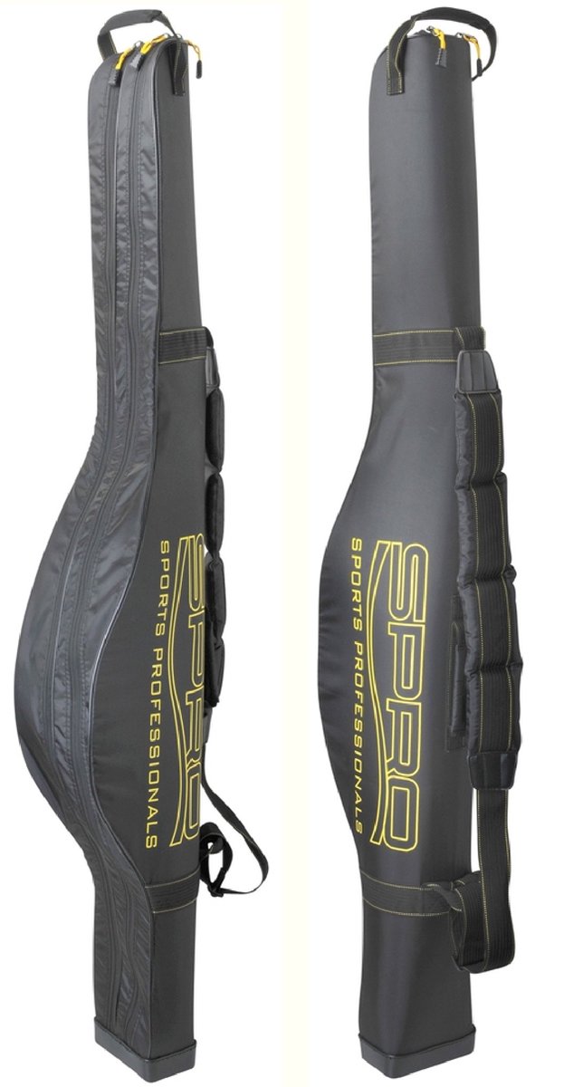 Spro Semi-Hard Big Belly Rod Case Black 130cm Foudraal | Foudraal - Spro