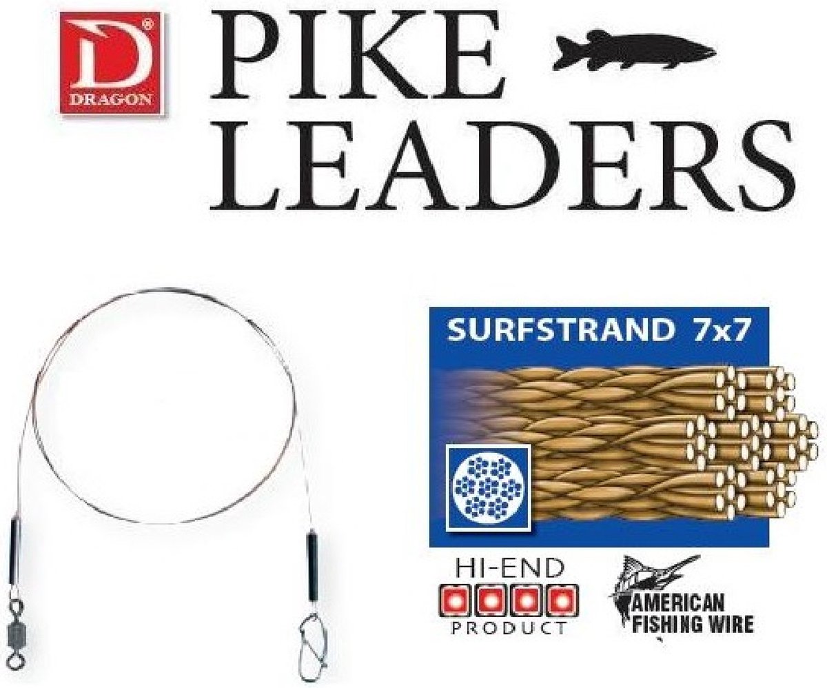 Dragon Big Game Surflon 30kg 30cm Qty:2 (51 430 30)