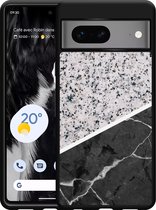 Google Pixel 7 Hardcase hoesje Marmer Mix - Designed by Cazy