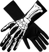 Gants Boland Skeleton Polyester Noir / Blanc Taille Xl