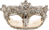 Boland - Oogmasker Venice barocco Goud - Volwassenen - Showgirl - Glamour - Carnaval accessoire - Venetiaans masker