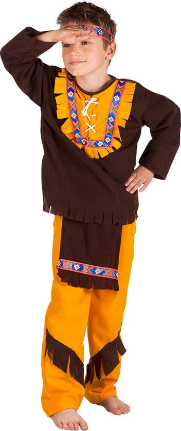 Boland - Kostuum Little chief (4-6 jr) - Kinderen - Indiaan - Cowboy - Indiaan