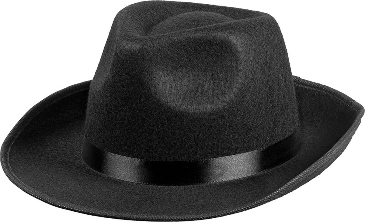 Boland - Kinderhoed Maffia Zwart - 56 - Kinderen - Jongens en meisjes - 20's - Roaring Twenties- - Gangsters en Maffia