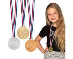 Boland - Set 3 medailles Podium - Kampioen - Wedstrijd - Winnaar - Sportprijs