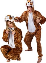 Grenouillère adulte Costume - tigre en peluche - Costume - taille XL - costumes de carnaval