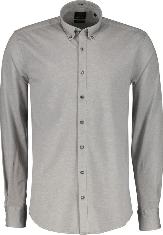 Jac Hensen Overhemd - Modern Fit - Grijs - 4XL Grote Maten