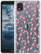 Nokia C2 2nd Edition Hoesje Snoepstokken - Designed by Cazy