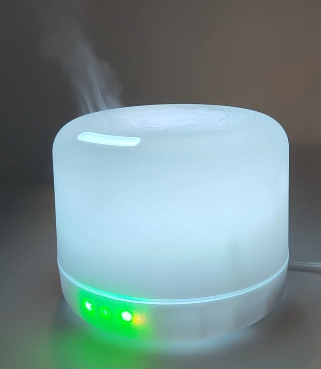 Goedkoopste Verlichte Aroma Diffuser Lamp Met Bluetooth Speakers en LED-verlichting - Voor Geur, Muziek en Sfeer