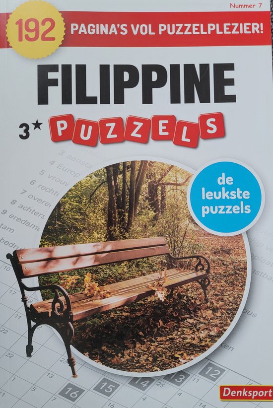 Denksport | Filippine | Filipijnen | Denksport puzzelboekjes | 3 sterren  |... | bol.com